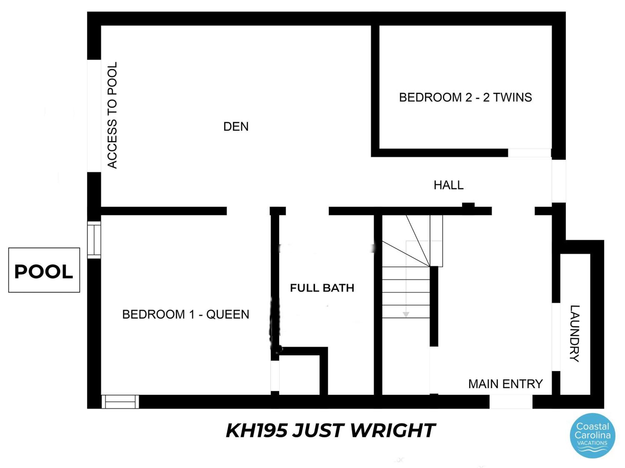 KH195 Just Wright Villa คิตตีฮอว์ก ภายนอก รูปภาพ